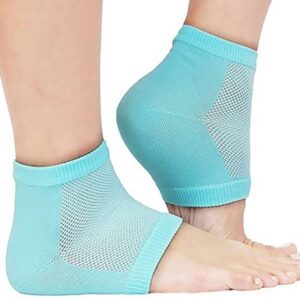 343 Heel Pain Relief Silicone Gel Heel Socks (Multicolor)