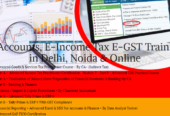 Job Oriented Accounting Course in Delhi,110030, [GST Update 2024] by SLA Accounting Institute, Taxation and Tally ERP and Prime Institute in Delhi, Noida, New Year Offer’2025 [ Learn New Skills of Accounting & Finance for 100% Job ] in ICICI Bank